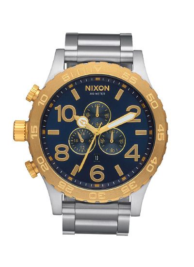 ニクソン NIXON 腕時計GOLD/BLUE SUNRAY　メンズA083-1922