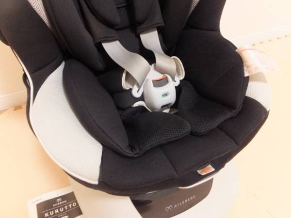 ✨美品✨エールベベ クルットNT マニッシュブラック 回転式チャイルドシート 美品☆エールベベ☆クルットNTプレミアム チャイルドシート