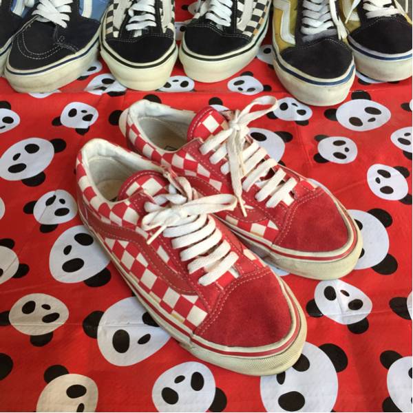 バンズ ビンテージ アメリカ製 チェッカーブラック USA