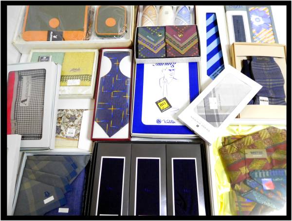 男のファッション小物*大量*ディオール/ウンガロ/サンローラン等