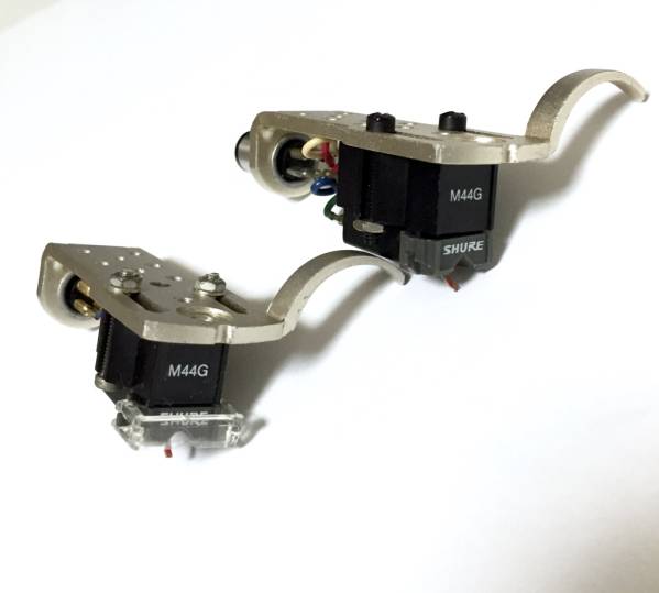 SHURE M44G シェル付カートリッジ2個セット SHURE 【公式通販】