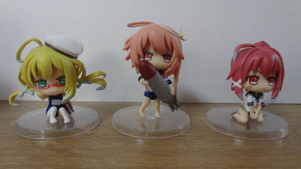 ●艦これデフォルメフィギュアvol.4全3種/伊8,58,168/美品●_2