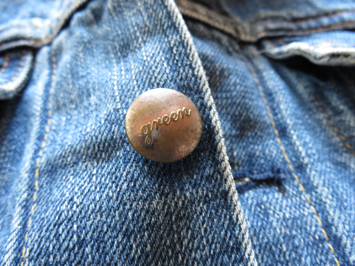 green グリーン(現HYKE) ダメージ加工 Gジャン デニムジャケット