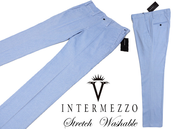 定価18360円 インターメッツォ【新品】伸縮パンツ 家庭洗濯可.82