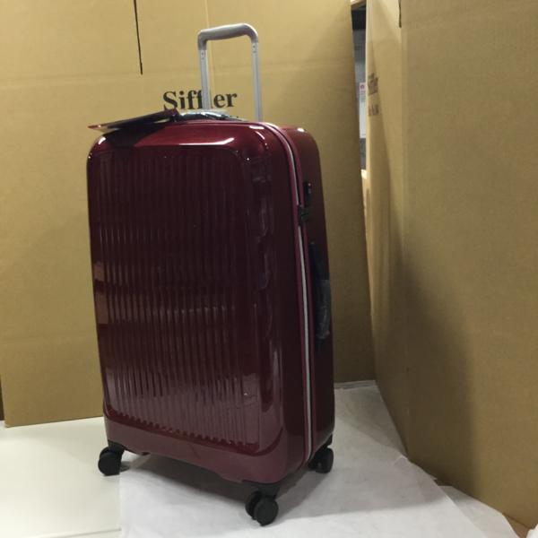 シフレ製ジッパーケース70cm軽量★メタリックレッドり