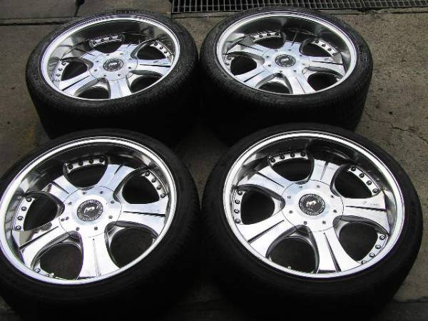 スタークラフト使用、ロデイオドライブ＋２４５＆２９５組４本。