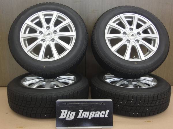 スタッドレスタイヤ 175⁄65r15 冬タイヤ 175⁄65R15 プリウス等用アルミ 