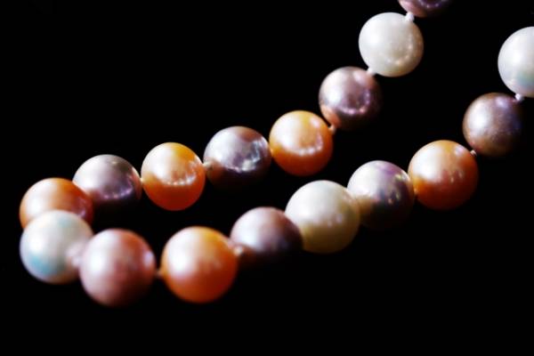 ★★★極上AAAAA級　淡水真珠花珠　ラウンド　マルチカラー 4万