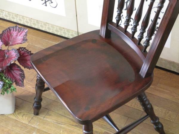 松本民芸家具 松本民芸家具16型スピンドルチェア①ミズメザクラ・椅子