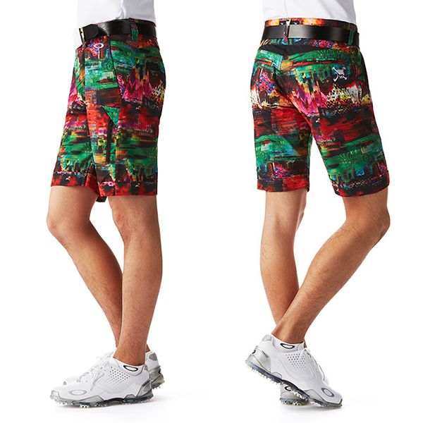 新品■OAKLEYオークリー Skullストレッチショートパンツ 34