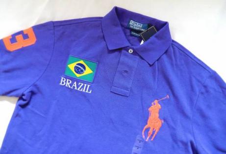 ビッグポニー ラルフローレン ポロシャツ ポロ POLO ブラジル 代表