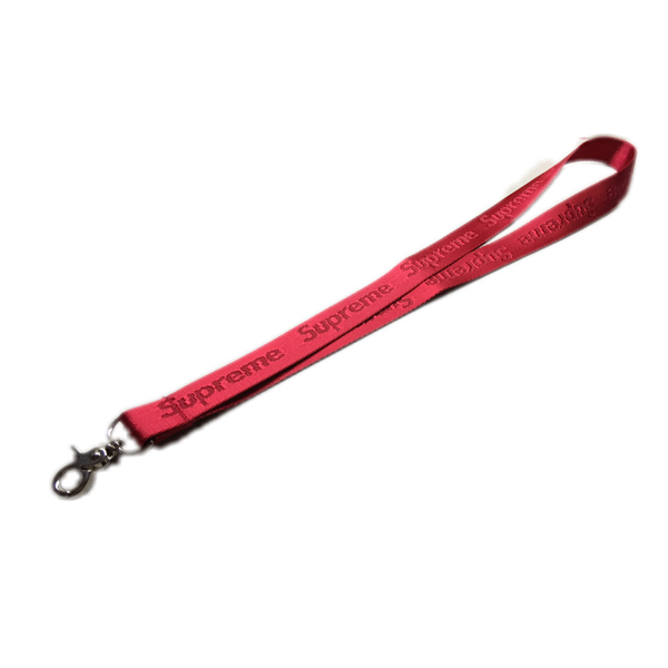 Supreme nylon lanyard 16SS ネックストラップ レッド