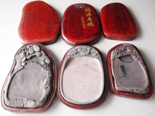 文房具・事務用品 中国墨 硯 筆 3点セット