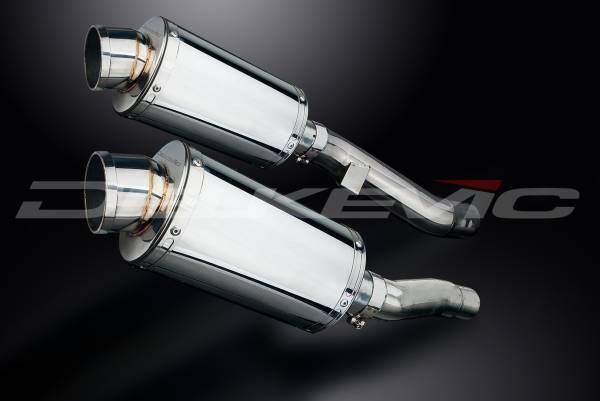 DELKEVIC マフラーサイレンサーZZR400 600 ZXニンジャninja90-07