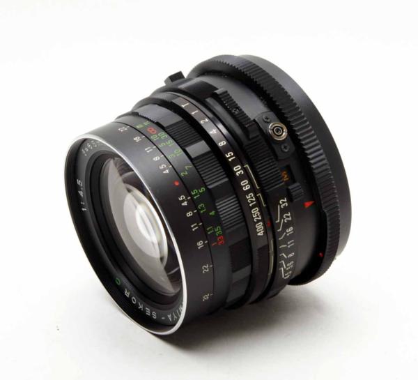 マミヤ RB67 用 65mm f4.5 フィルター付き 美品、モルト交換済マミヤ