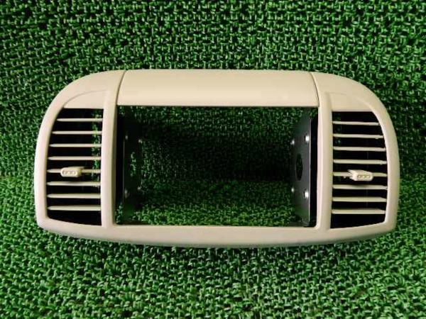 ■ 日産マーチ AK12 純正オーディオ枠パネル 中古 ■