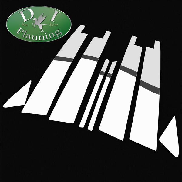 現行型クラウン 210系 ステンレスピラー メッキパーツ カー用品