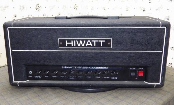 ■□HIWATT BASS100 MOBBIE DICK 真空管ベースアンプヘッド/AE49