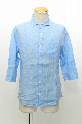 GOSTAR DE FUGA シャツ.UP GRADE七分袖リネン