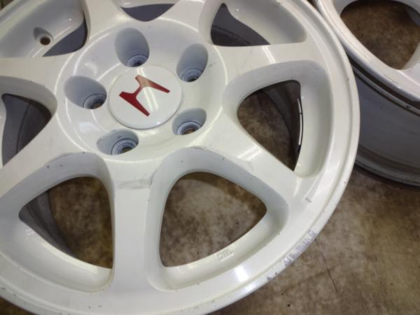 ホンダEK9シビックタイプR純正15インチホイールのみ4本セット ホイール