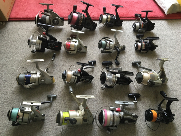 ジャンク品】スピニングリール16点セット送料込み スポーツ、レジャー