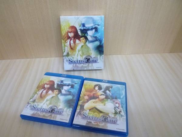 北米版 シュタインズゲート STEINS;GATE BD+DVD 全2巻