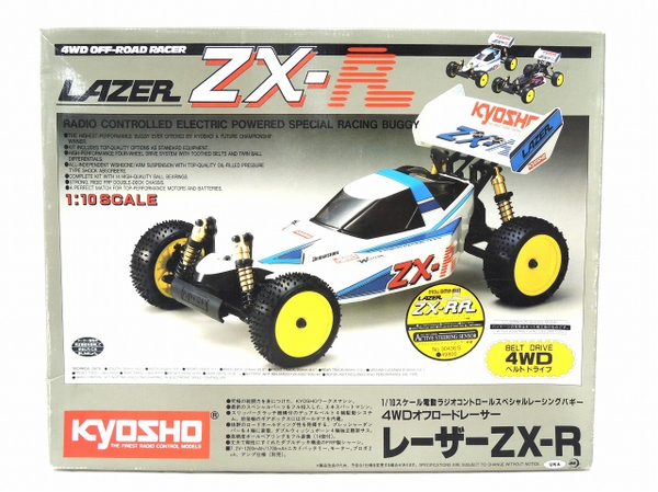 未使用 京商 レーザー ZX-RR 1/10 未組立 初期付属完備 O1961044 京商