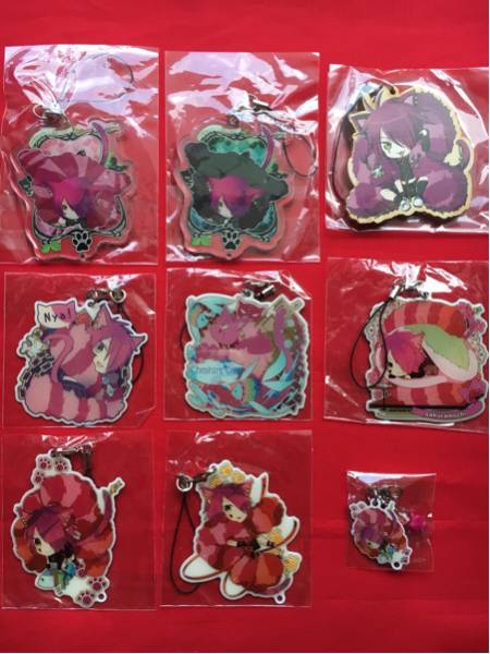 QuinRose ハートの国のアリス ストラップ チャーム 9点 ボリス