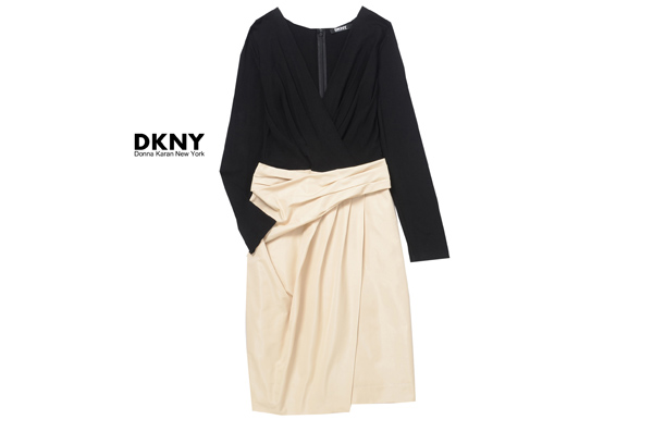 【新作入荷，2025】 DKNYダナキャラン お洒落 切り替えワンピースV391(ワンピース（ロング）)｜売買されたオークション情報、yahooの商品情報をアーカイブ公開 - オークファン 女性用