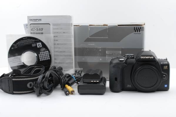 人気機種 オリンパス E-510 ボディ 元箱付属充実！#457　