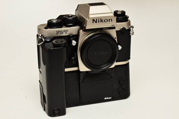 Nikon F3/T チタンカラー 美品 MD-4付 ニコン F3⁄T HP(後期型） +