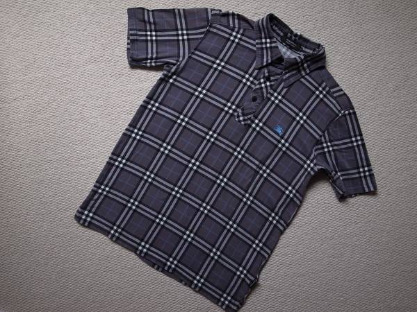 ◆ バーバリーブラックレーベル　ストレッチ半袖ポロシャツ 2 ◆