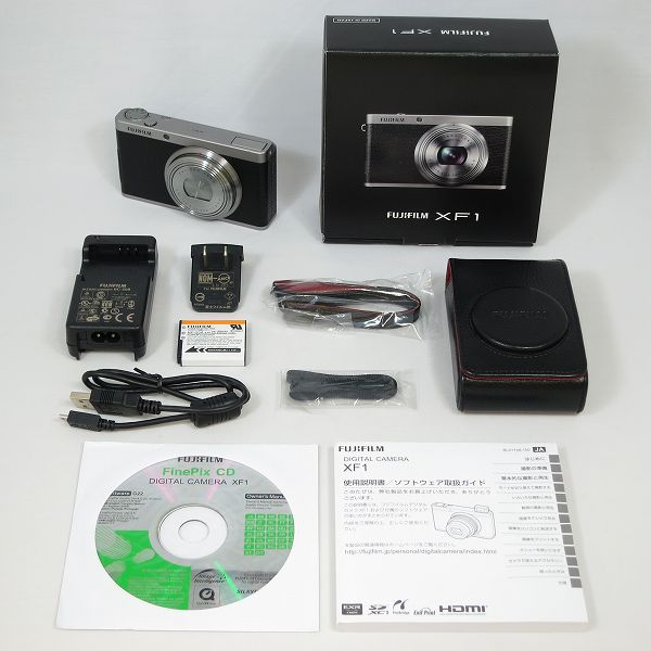 FUJIFILM XF1 (1200万画素/4倍/ブラック/SDXC) FX-XF1B 家電、AV