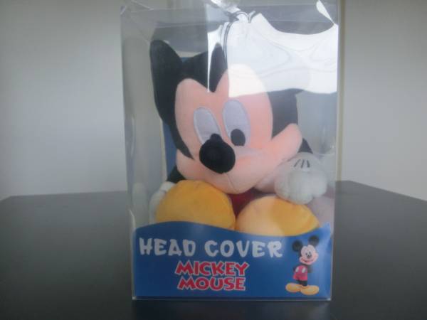 ミッキーマウス・ゴルフクラブ・ヘッドカバー・新品