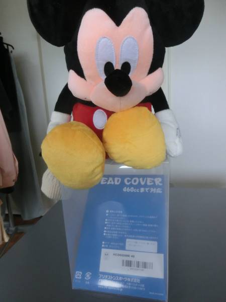 ミッキーマウス・ゴルフクラブ・ヘッドカバー・新品