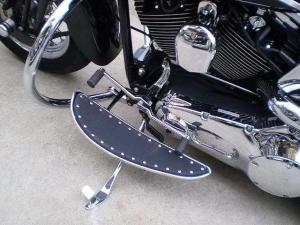 サイクルスミス バナナボード　メッキ　19インチ ☆足が楽に