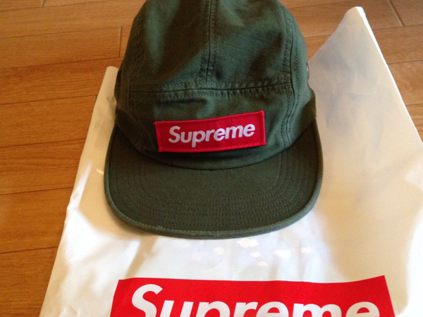 16SS supreme tiger camo camp cap box logo paris