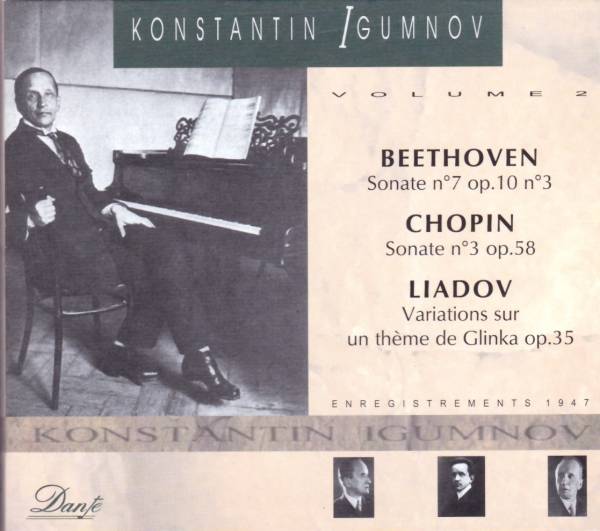 ショパン ピアノ・ソナタ第3番etc イグムノフ【DANTE】