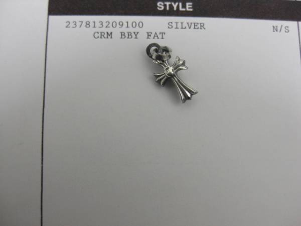 ★クロムハーツ正規品ベビーファットチャーム★