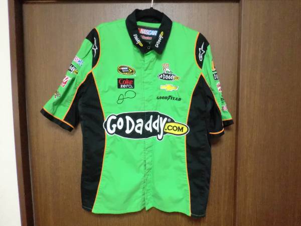 【美品】JHデザイン NASCAR ピットシャツ ダニカ・パトリック