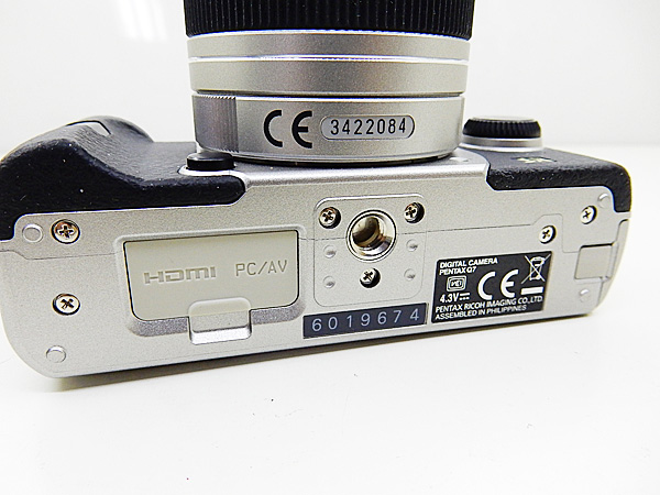 質Ba】PENTAX デジタル 一眼レフカメラ Q7 Wズームキット 美品 PENTAX