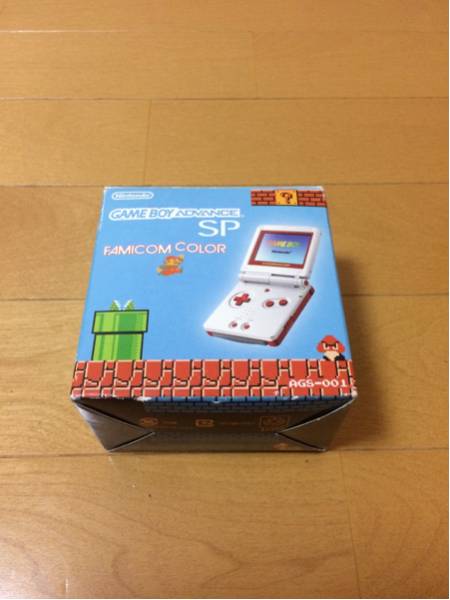 美品】ゲームボーイアドバンスSP☆ファミコンカラー☆希少品☆