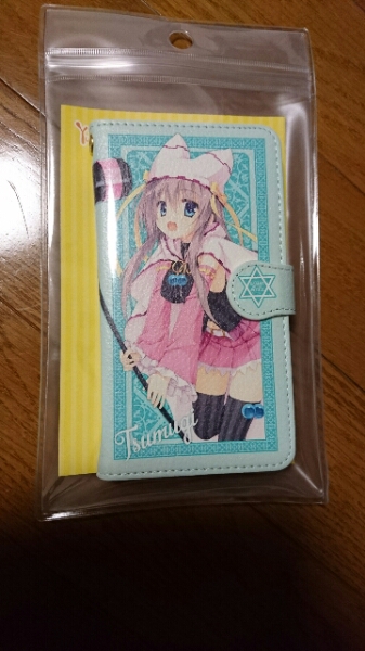 [新品未開封]サノバウィッチ 手帳型モバイルケース 椎葉 紬Ver.