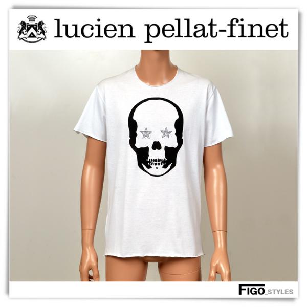 1円 ペラフィネ 14ss 白 スターアイ スタッズ スカルTシャツL