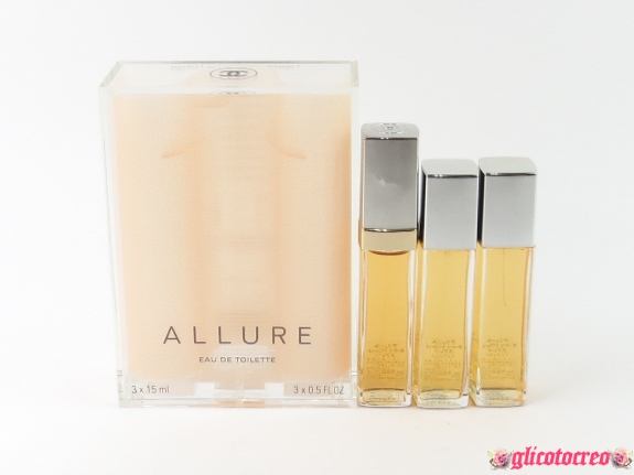 シャネル アリュール 15ml×3本セット EDT G824 ALLURE EDT 15ml x 3