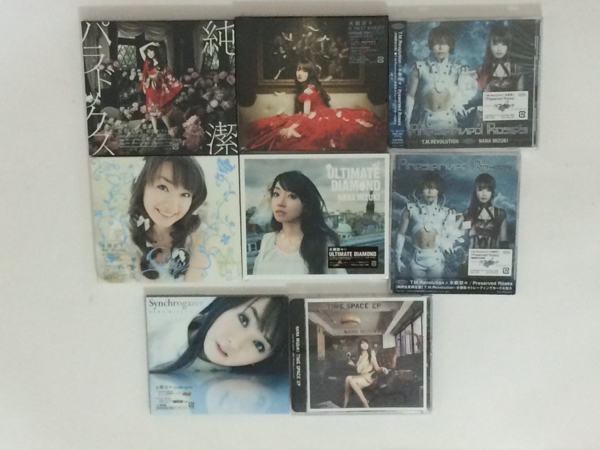 水樹奈々 初回限定版CDセット チケットファイル クロスアンジュ