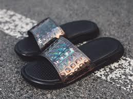 WMNS BENASSI JDI ULTRA PREM ナイキ ベナッシ 黒シルバー 26㎝