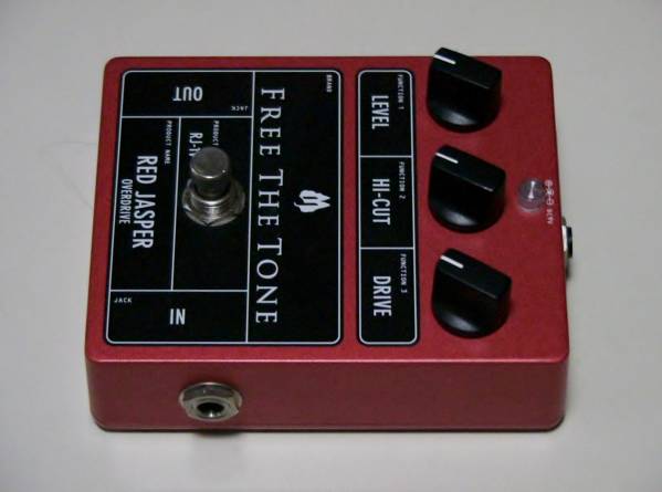 Tone The Free Red RJ-2V Jasper Overdrive JASPER RED the - ⁄ | of