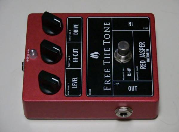 Tone The Free Red RJ-2V Jasper Overdrive JASPER RED the - ⁄ | of