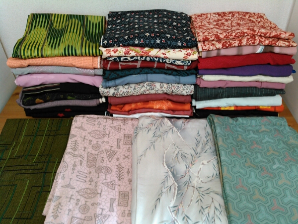 【Bハ30】着物/羽織など37点まとめて!★約26kg★リメイクにも!